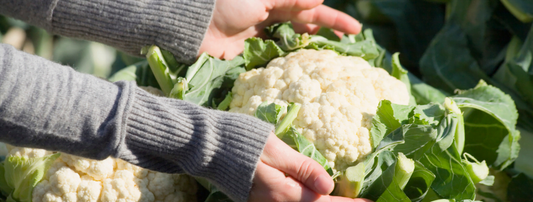 Steamed Baby Cauliflower Recipe with Crushed Nuts and Moroccan Tapenade